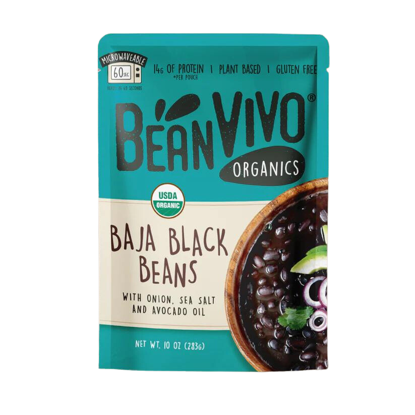 Organic Baja Black Beans - 10 OZ