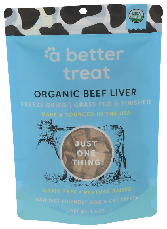 A Better Beef Liver Dog Treats -1.5 OZ