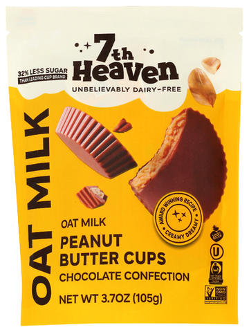 7Th Heaven Peanut Butter Chocolate Cups - 3.7 OZ