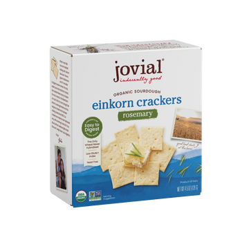 Organic Sourdough Rosemary Crackers - 4.5 OZ