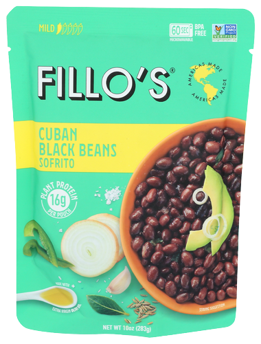 Fillo's Cuban Black Beans - 10 OZ