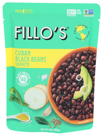 Fillo's Cuban Black Beans - 10 OZ