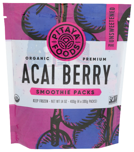 Organic Acai Berry Smoothie Pack - 14 OZ