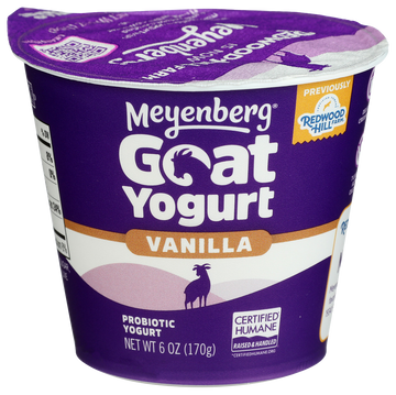 Meyenberg Whole Milk Vanilla Yogurt - 6 OZ