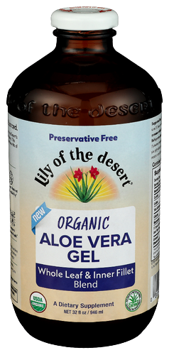 Lily Of the Desert Organic Aloe Vera Gel Blend - 32 FO