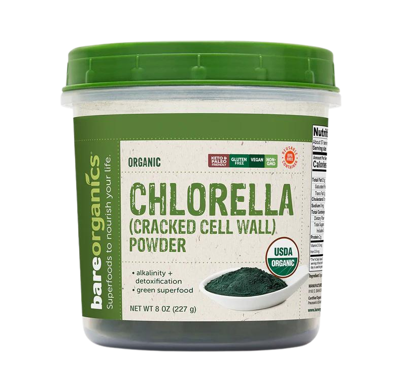 Organic Chlorella Powder - 8 OZ