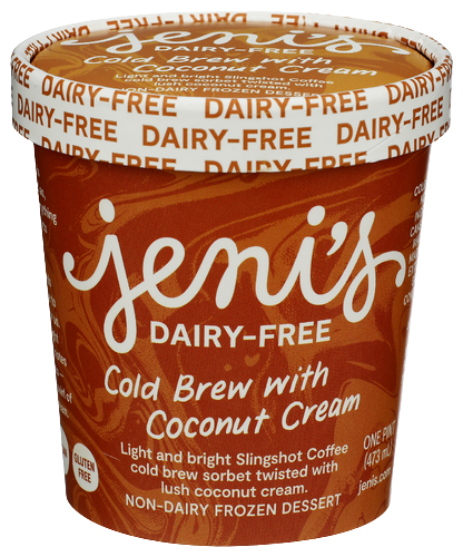 Jenis Dairy-Free Cold Brew Ice Cream - 16 OZ