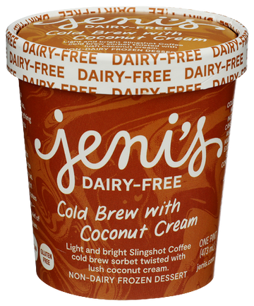 Jenis Dairy-Free Cold Brew Ice Cream - 16 OZ