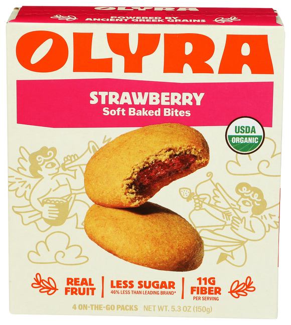 Olyra Strawberry Soft Baked Bites - 5.28 OZ