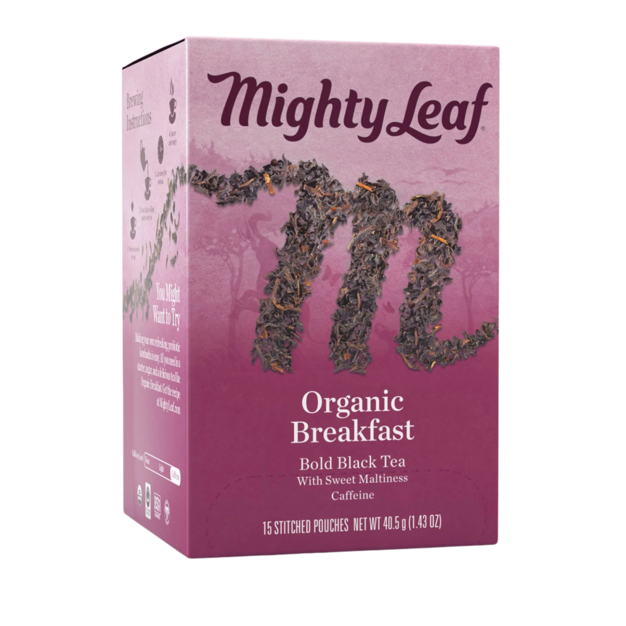 Mighty Leaf Organic Breakfast - 15 CT