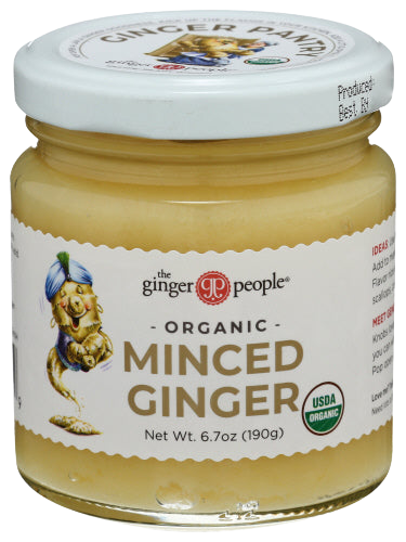 Organic Minced Ginger - 6.7 OZ