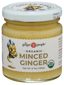 Organic Minced Ginger - 6.7 OZ