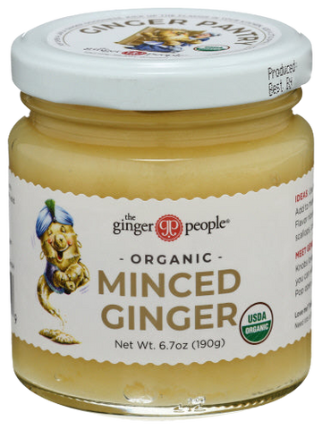 Organic Minced Ginger - 6.7 OZ
