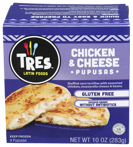 Chicken & Cheese Pupusas - 10 OZ