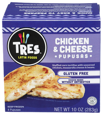 Chicken & Cheese Pupusas - 10 OZ