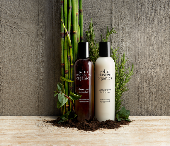 Volumizing Shampoo with Rosemary & Peppermint: 8 oz  236 ml