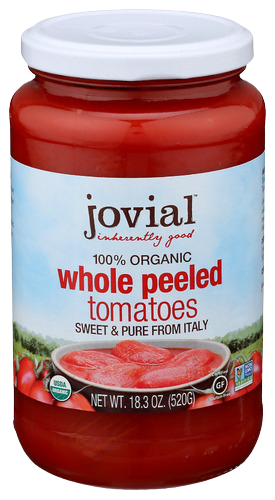 Organic Whole Peeled Tomatoes - 18.3 OZ