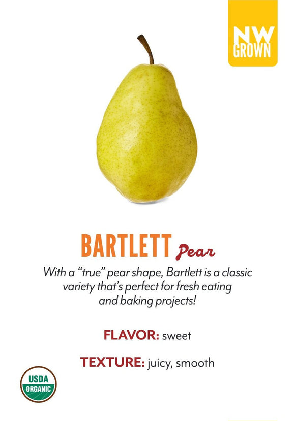Bartlett variety card