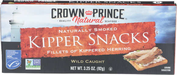 Crown Prince Smoked Kipper Snacks - 3.25 OZ