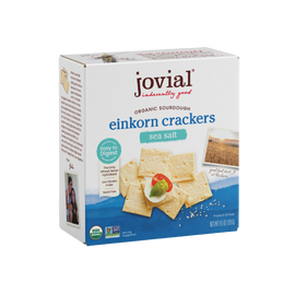 Jovial Sea Salt Sourdough Crackers - 4.5 OZ