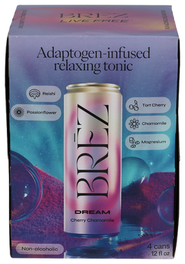 Brez Cherry Chamomile Relaxing Tonic - 4 PK