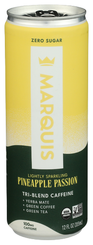 Marquis Sparkling Pineapple Passion Energy Drink - 12 FO