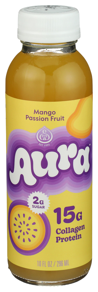 Gts Aura Mango Passionfruit Collagen Protein Tea - 10 FO