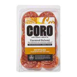 Mustard Uncured Salami - 3 OZ