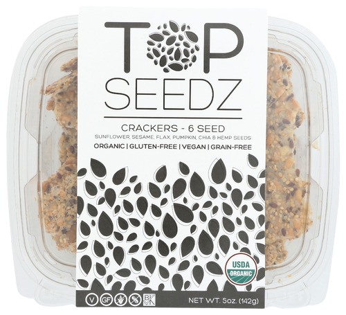 Top Seedz 6 Seed Crackers - 5 OZ