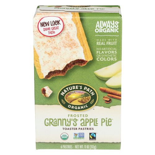 Organic Frosted Granny's Apple Pie Toaster Pastries - 11 OZ