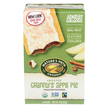 Organic Frosted Granny's Apple Pie Toaster Pastries - 11 OZ