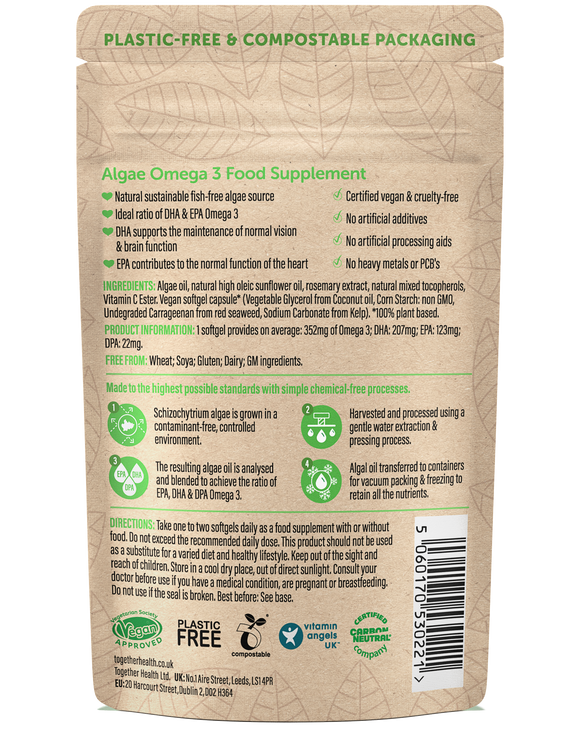 Omega 3 – Vegan Omega 3 – 30 SOFTGELS