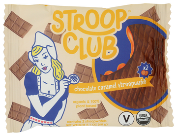 Stroop Club Chocolate Caramel Stroopwafels - 2.1 OZ