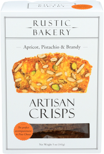 Apricot, Pistachio & Brandy Artisan Crisps - 5 OZ