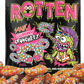 Rotten Sour Gummy Cruncheez - 1.8 OZ