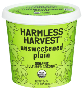 Harmless Harvest Plain Yogurt - 24 FO