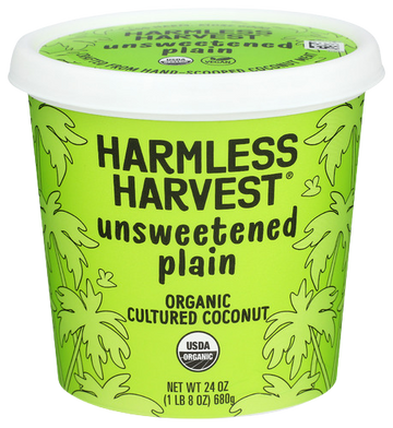 Harmless Harvest Plain Yogurt - 24 FO