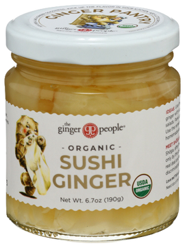 Organic Pickled Sushi Ginger - 6.7 OZ