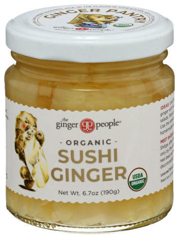 Organic Pickled Sushi Ginger - 6.7 OZ