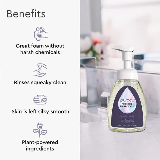 Natural Foaming Hand Soap Lavender & Vanilla - 8.5 FL OZ