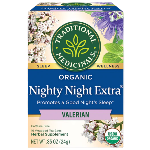 Organic Valerian Nighty Night Tea - 16 BG