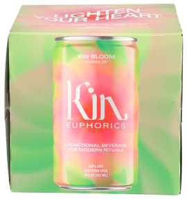 Kin Euphorics Blooming Joy - 4 PK