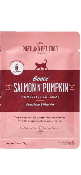 Salmon N Pumpkin Cat Food - 2.6 OZ