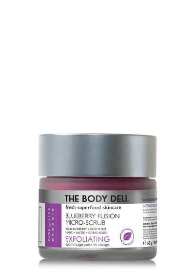 The Body Deli Blueberry Fusion Micro Scrub - 2 OZ