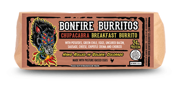 Bonfire Chupacabra Breakfast Burrito - 10.3 OZ