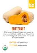 Butternut Squash variety card