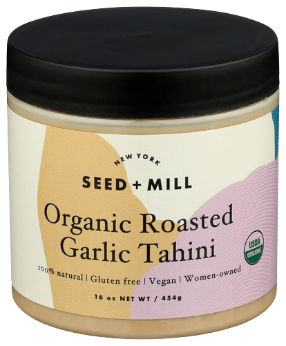 Organic Roasted Garlic Tahini - 16 OZ