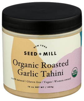 Organic Roasted Garlic Tahini - 16 OZ