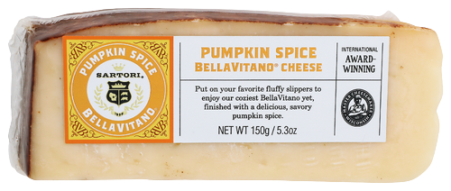 Sartori Pumpkin Spice Bellavitano Cheese - 5.3 OZ