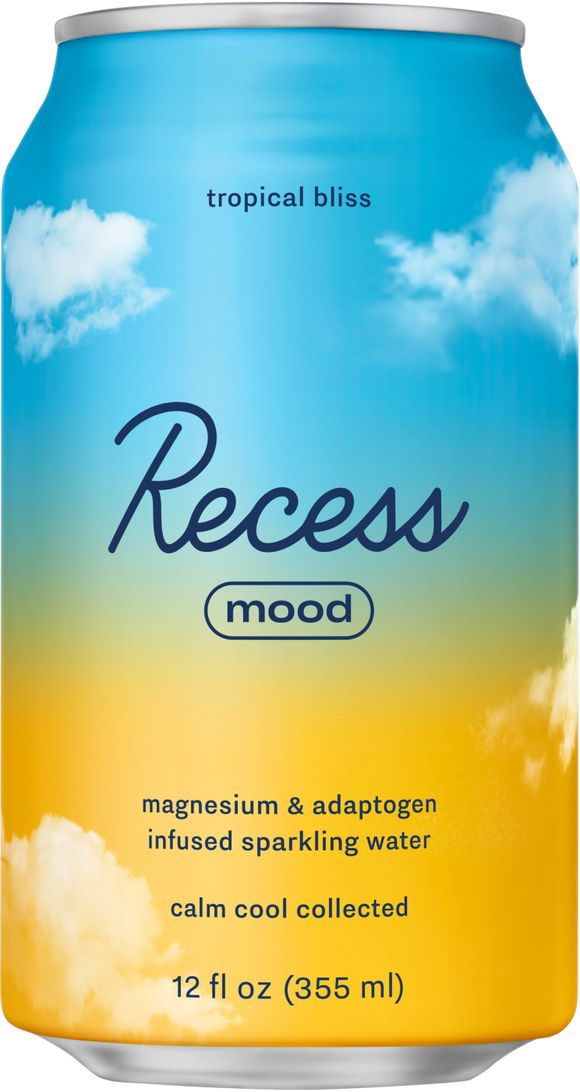 Recess Tropical Bliss Sparkling Water - 4 PK